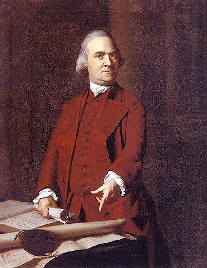 Portrait of Samuel Adams, John Singleton Copley